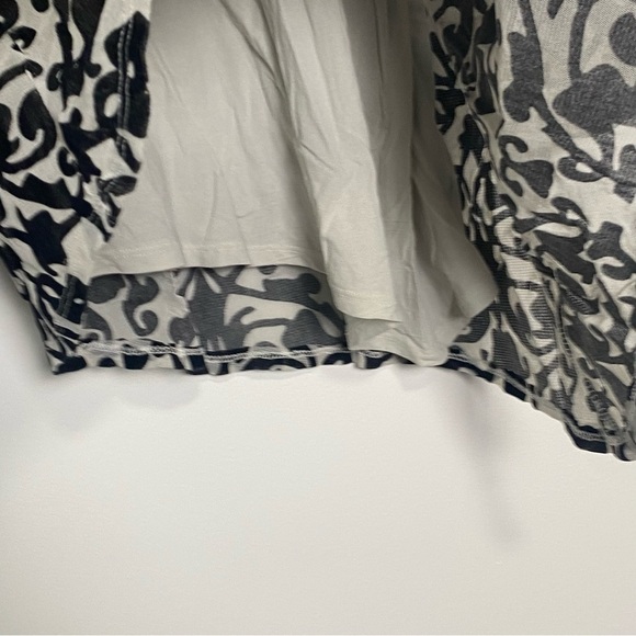 Alfani Blouse Women Small Whimsigoth Flared Sleeve Witchy Velvet Embroidery - Picture 5 of 11